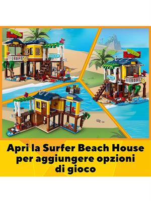 SURFER BEACH HOUSE LEGO CREATOR 31118