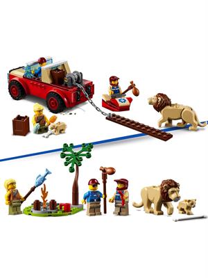 LEGO 60301 FUORISTRADA DI SOCCORSO ANIMALI