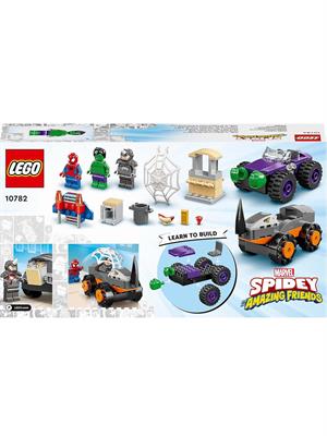 LEGO MARVEL 10782 RESA DEI CONTI TRA HULK E RHINO