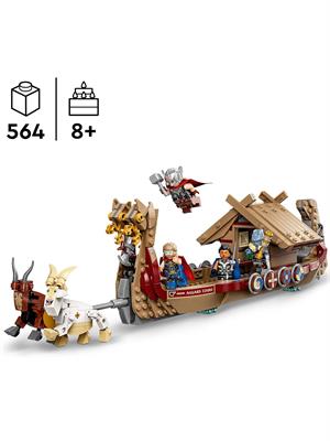 LEGO 76206 DRAKKAR DI THOR