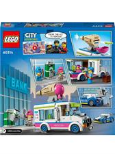 LEGO 60314 FURGONE DEI GELATI E INSEGUIMENTO POLIZIA