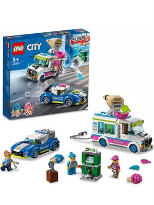 LEGO 60314 FURGONE DEI GELATI E INSEGUIMENTO POLIZIA