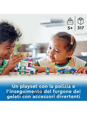 LEGO 60314 FURGONE DEI GELATI E INSEGUIMENTO POLIZIA