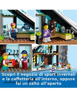 LEGO 60366 CENTRO SCII E ARRAMPICATA