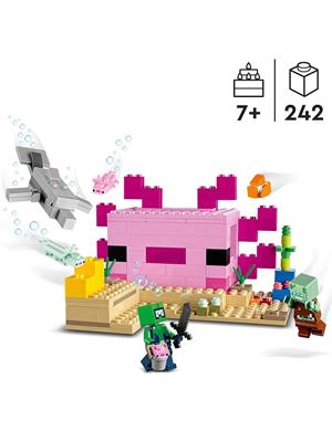 LEGO MINECRAFT 21247 LA CASA DELL'AXOLOTL