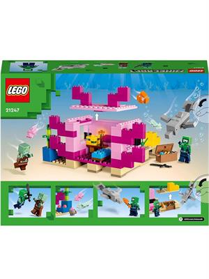 LEGO MINECRAFT 21247 LA CASA DELL'AXOLOTL