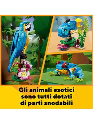 LEGO CREATOR 31136 PAPPAGALLO ESOTICO