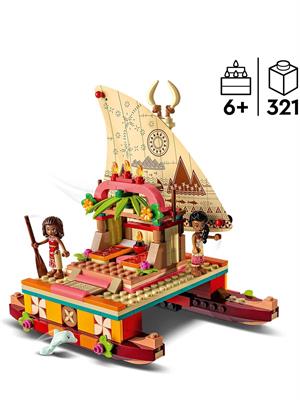 LEGO VAINA 43210 LA BARCA A VELA DI VAIANA