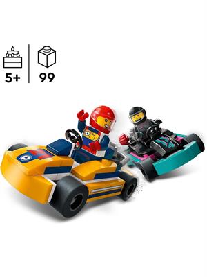 LEGO CITY 60400 - GO-KART E PILOTI