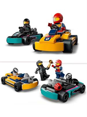 LEGO CITY 60400 - GO-KART E PILOTI