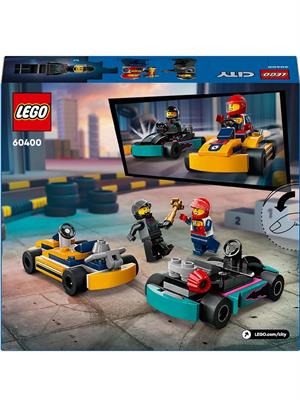 LEGO CITY 60400 - GO-KART E PILOTI