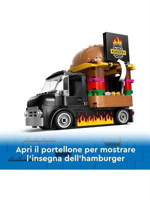 LEGO CITY 60404 - FURGONE DEGLI HAMBURGER