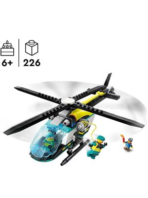 LEGO CITY 60405 - ELICOTTERO DI SOCCORSO DI EMERGENZA