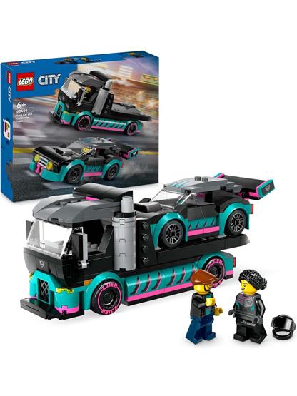 LEGO CITY 60406 - AUTO DA CORSA E TRASPORTATORE