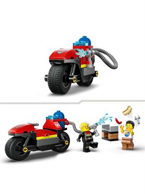 LEGO CITY 60410 - MOTOCICLETTA DEI POMPIERI