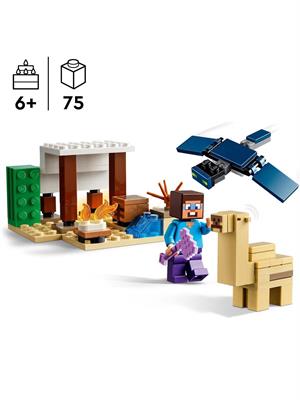 LEGO 21251 - MINECRAFT SPEDIZIONE DI STEVE NEL DESERTO