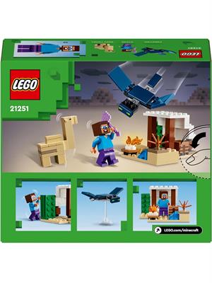 LEGO 21251 - MINECRAFT SPEDIZIONE DI STEVE NEL DESERTO