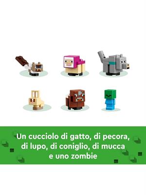 LEGO 21253 - MINECRAFT IL SANTUARIO DEGLI ANIMALI