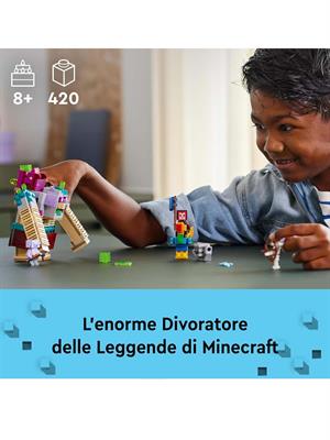 LEGO 21257 - MINECRAFT RESA DEI CONTI CON IL DIVORATORE