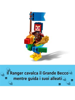 LEGO 21257 - MINECRAFT RESA DEI CONTI CON IL DIVORATORE