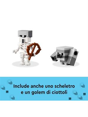 LEGO 21257 - MINECRAFT RESA DEI CONTI CON IL DIVORATORE