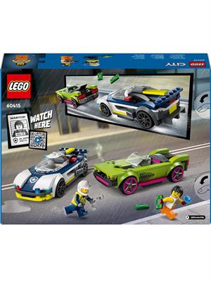 LEGO CITY 60415 - INSEGUIMENTO DELLA MACCHINA DA CORSA