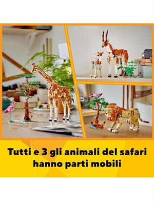 LEGO CREATOR 31150 - ANIMALI DEL SAFARI