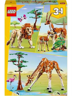 LEGO CREATOR 31150 - ANIMALI DEL SAFARI