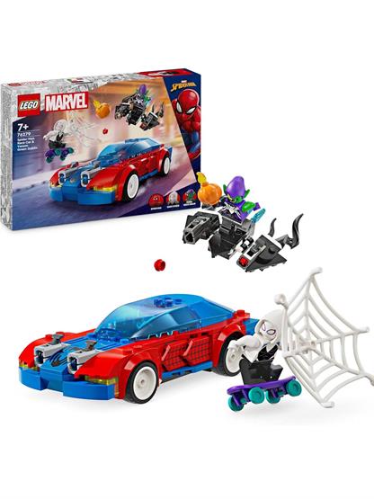 LEGO MARVEL 76279 AUTO DA CORSA DI SPIDERMAN E VENOM GOBLIN