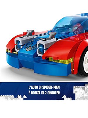 LEGO MARVEL 76279 AUTO DA CORSA DI SPIDERMAN E VENOM GOBLIN