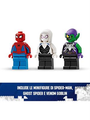 LEGO MARVEL 76279 AUTO DA CORSA DI SPIDERMAN E VENOM GOBLIN