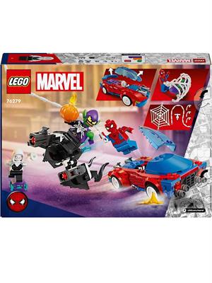 LEGO MARVEL 76279 AUTO DA CORSA DI SPIDERMAN E VENOM GOBLIN