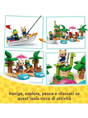 LEGO 77048 TOUR IN BARCA DI REMO - ANIMAL CROSSING