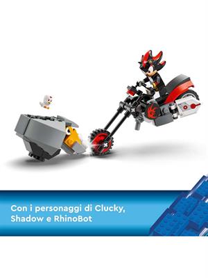 LEGO 76995 LA FUGA DI SHADOW THE HEDGEHOG - SONIC