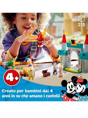 LEGO 10780 TOPOLINO E I SUOI AMICI CASTELLO