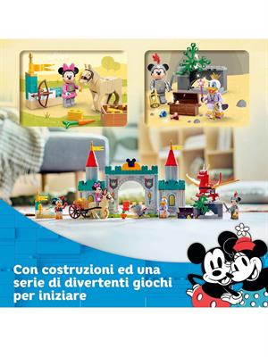 LEGO 10780 TOPOLINO E I SUOI AMICI CASTELLO