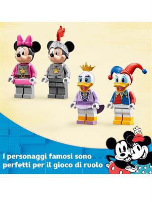 LEGO 10780 TOPOLINO E I SUOI AMICI CASTELLO