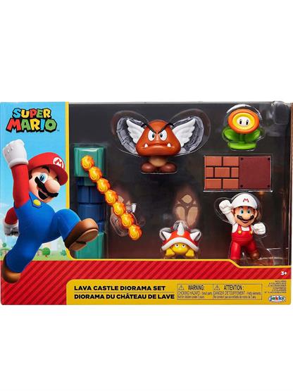 SUPER MARIO LAVA CASTLE DIORAMA SET-40015