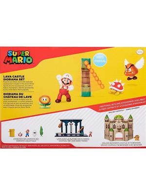 SUPER MARIO LAVA CASTLE DIORAMA SET-40015