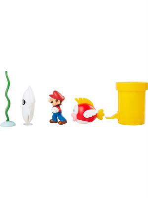 SUPER MARIO UNDERWATER DIORAMA SET-40016