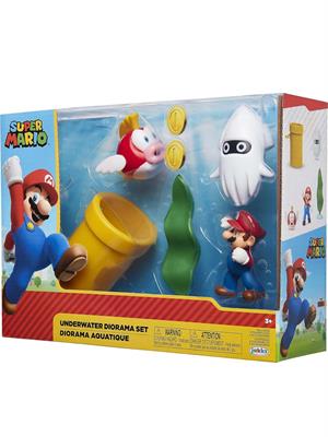 SUPER MARIO UNDERWATER DIORAMA SET-40016