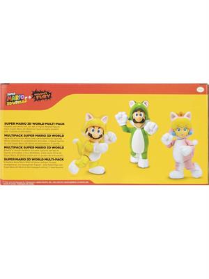 SUPER MARIO 3D WORLD MULTI PACK - SET 3 PERSONAGGI