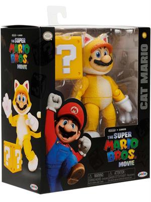 SUPER MARIO MOVIE - CAT MARIO MINI FIGURE 13CM