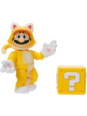 SUPER MARIO MOVIE - CAT MARIO MINI FIGURE 13CM