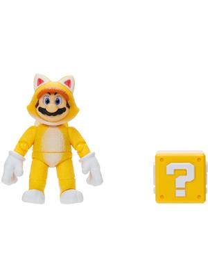 SUPER MARIO MOVIE - CAT MARIO MINI FIGURE 13CM