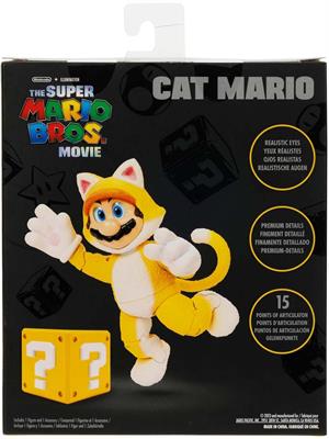 SUPER MARIO MOVIE - CAT MARIO MINI FIGURE 13CM