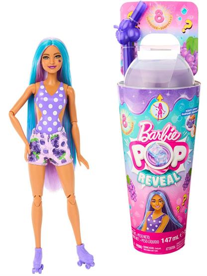 BARBIE POP REVEAL SERIE FRUTTA - SPREMUTA DI UVA