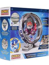 SONIC THE HEDGEHOG - PERSONAGGIO 6CM E STAZIONE SPAZIALE 30CM