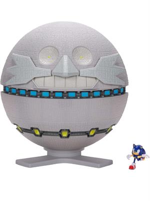 SONIC THE HEDGEHOG - PERSONAGGIO 6CM E STAZIONE SPAZIALE 30CM