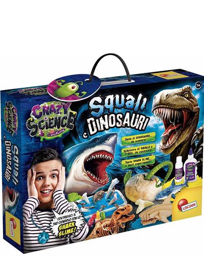 CRAZY SCIENZA SQUALI E DINOSAURI